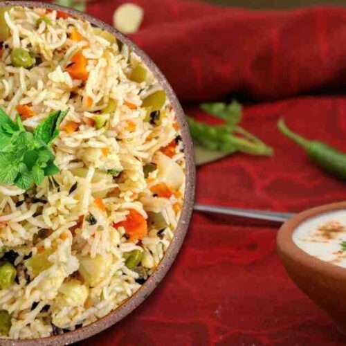 Pulao Recipe How To Make Quick Easy Pulao Raita Recipe